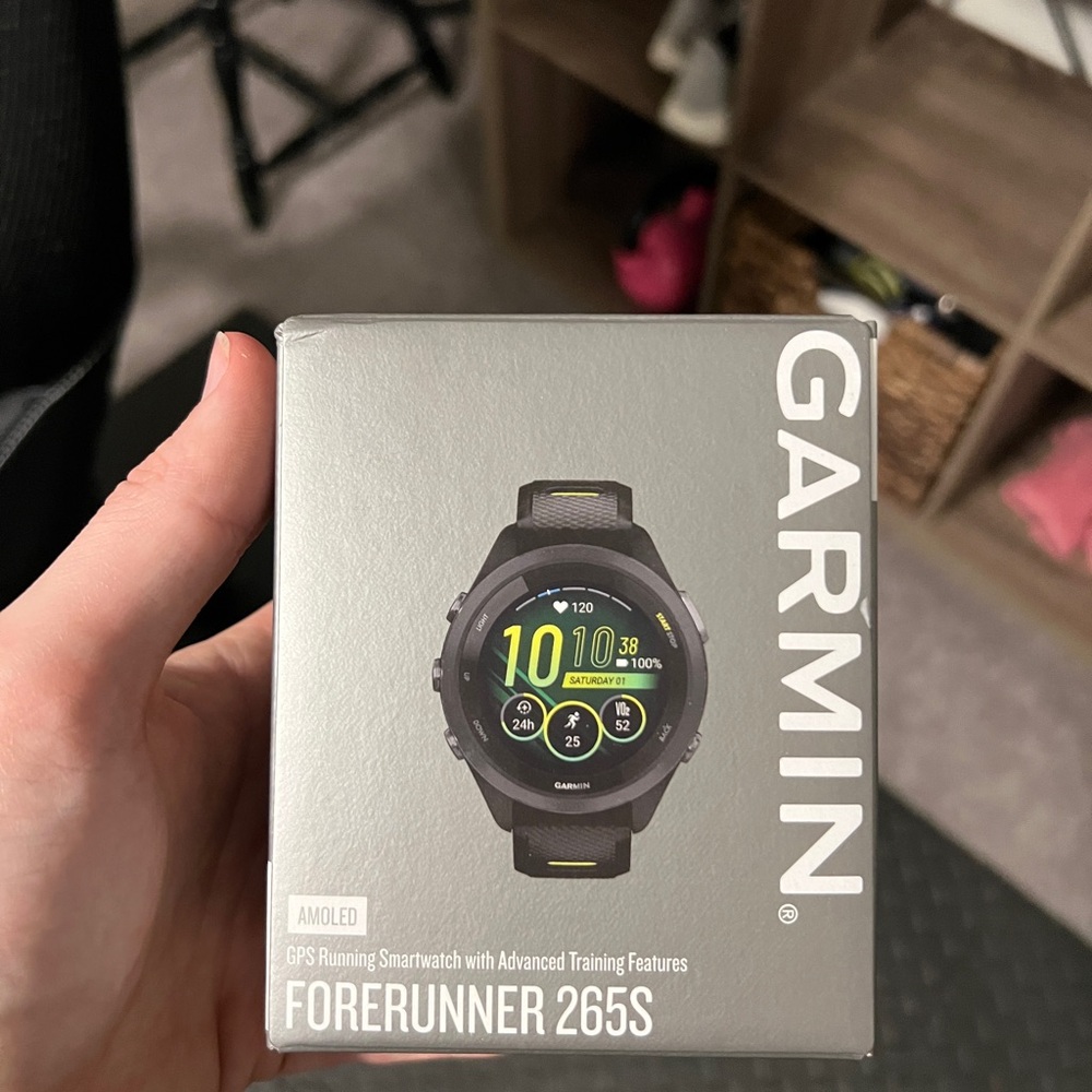 Garmin Forerunner 265S GPS Running Smartwatch